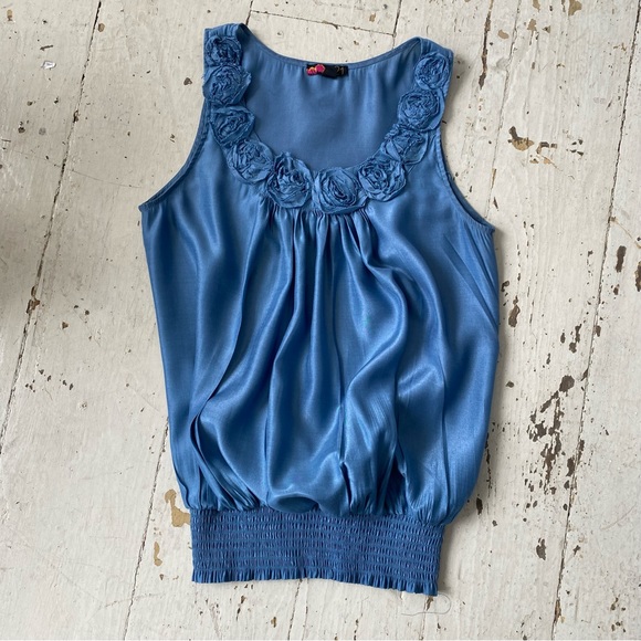 Rue 21 Applied Roses Cinched Balloon Tank Top - Picture 4 of 12